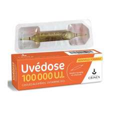 D3 liều cao Uvedose 100 000 U.I. Cholecalcifierol (Vitamine D3) 2ml